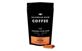 Colombian Brew Cinnamon Filter Coffee   Pack  100 grams